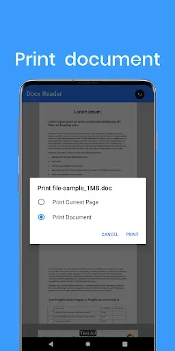 Скриншот 6 — Docx Reader - Word, Document