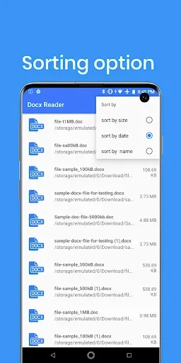 Скриншот 7 — Docx Reader - Word, Document