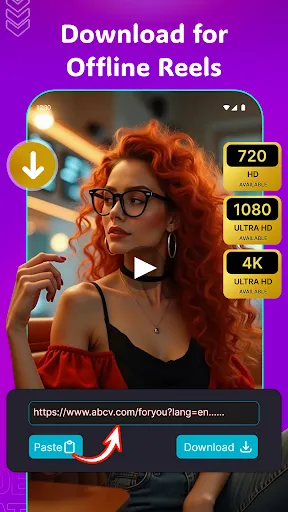 Скриншот 6 — Reels Style HD Video Player