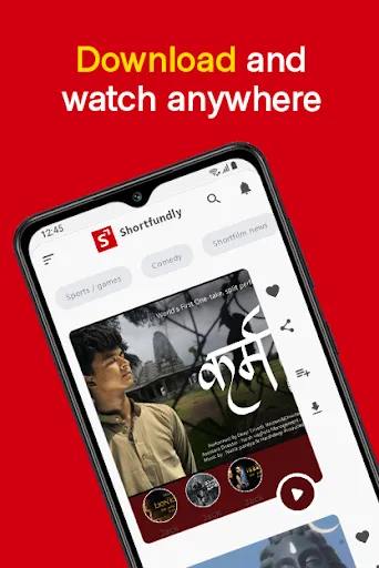 Скриншот 2 — Shortfundly: Movies on OTT