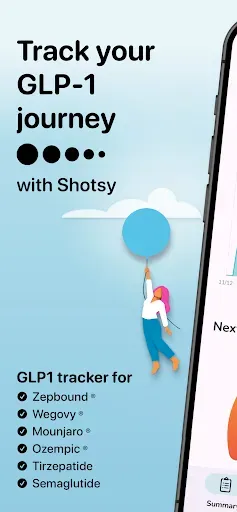 Скриншот 1 — Shotsy - GLP-1 Tracker