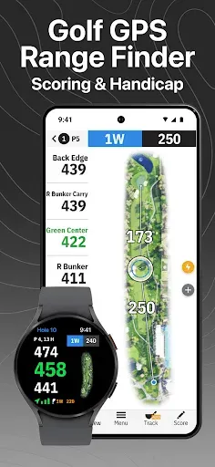 Скриншот 1 — Golfshot Golf GPS RangeFinder
