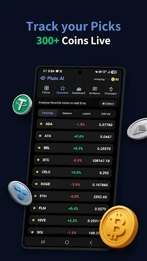 Скриншот 7 — Pluto AI - AI Crypto Analysis