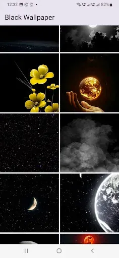 Скриншот 2 — Black Wallpaper