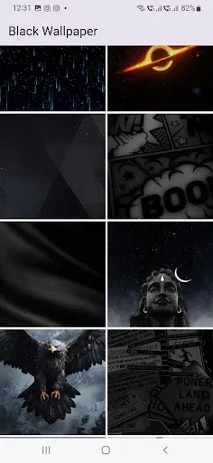 Скриншот 4 — Black Wallpaper