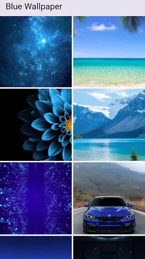 Скриншот 7 — Blue Wallpaper