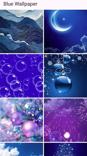 Скриншот 8 — Blue Wallpaper