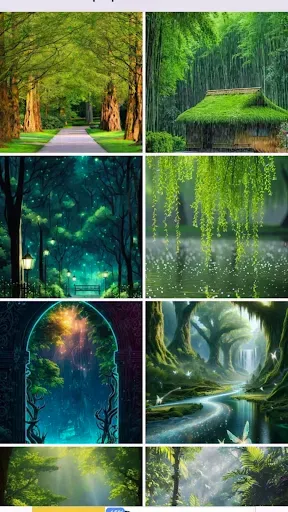 Скриншот 8 — Green Wallpaper