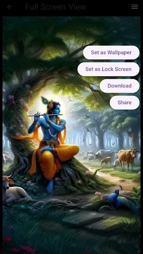 Скриншот 4 — Krishna Wallpaper