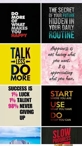 Скриншот 1 — Motivational Wallpaper