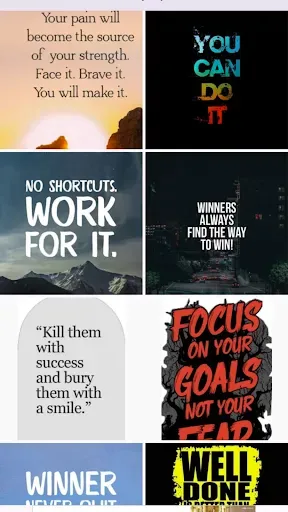 Скриншот 2 — Motivational Wallpaper