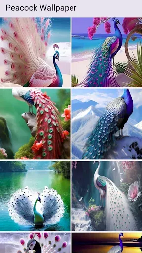 Скриншот 5 — Peacock Wallpaper