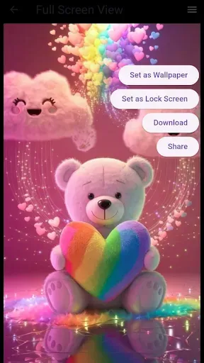 Скриншот 2 — Teddy Bear Wallpaper