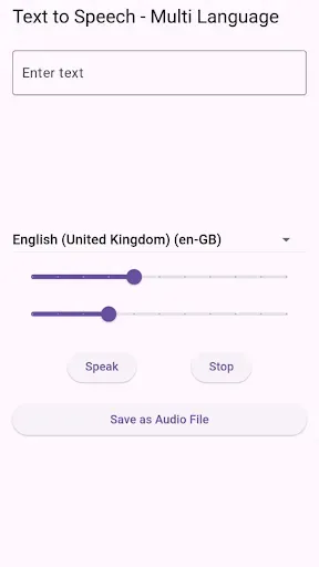 Скриншот 5 — Text to Speech -Multi Language