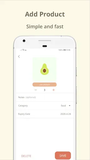 Скриншот 3 — Expiry date tracker