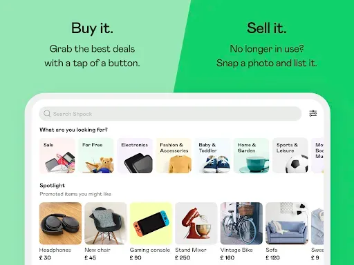 Скриншот 5 — Shpock: Buy & Sell Marketplace