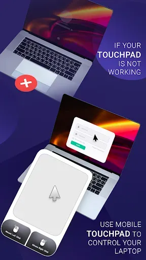 Скриншот 1 — Wireless PC Mouse & Keyboard
