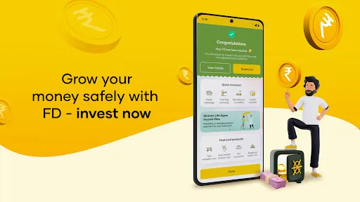 Скриншот 1 — Shriram One: FD, UPI, Loans