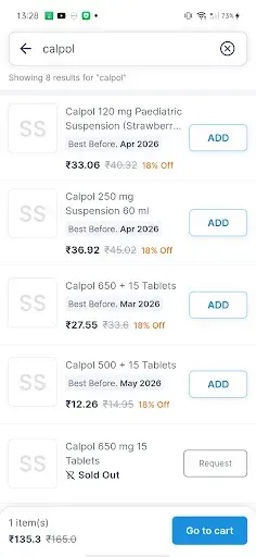 Скриншот 4 — SastaSundar - Online Pharmacy
