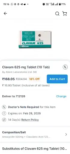Скриншот 5 — SastaSundar - Online Pharmacy