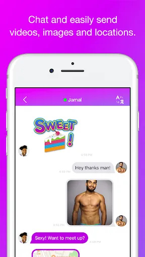 Скриншот 3 — Shuggr - Gay Chat & Dating