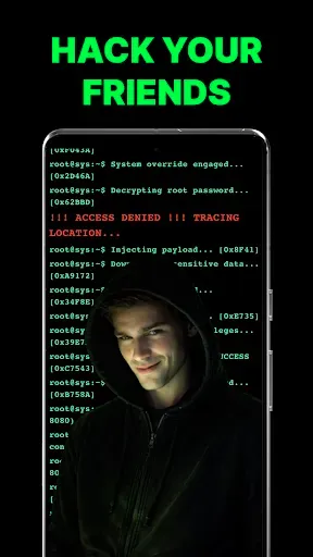 Скриншот 1 — Screen Prank: Virus & Crash