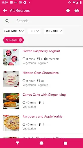 Скриншот 2 — Fussy Toddler Recipes