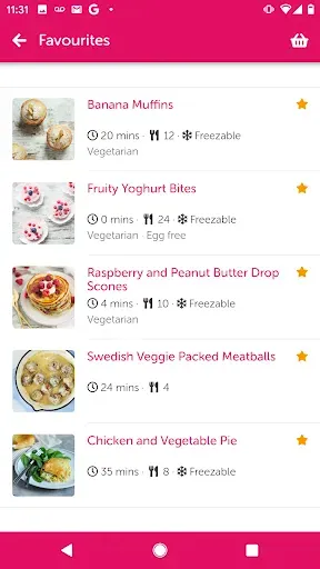 Скриншот 4 — Fussy Toddler Recipes