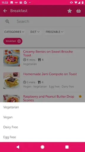 Скриншот 8 — Fussy Toddler Recipes