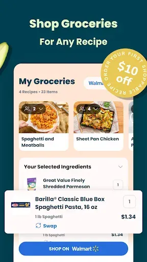 Скриншот 4 — SideChef: Recipes & Meal Plans