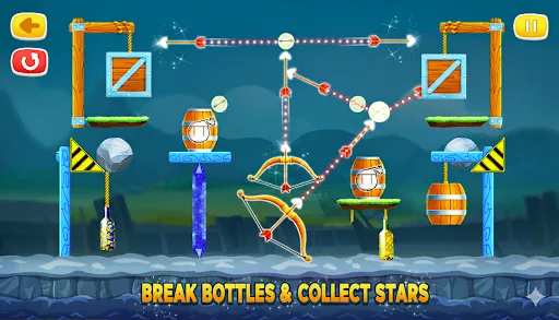 Скриншот 4 — Bottle Shooting Archery Game