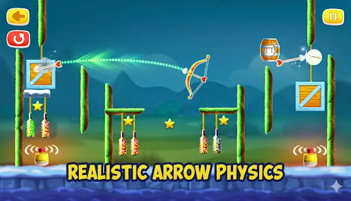 Скриншот 5 — Bottle Shooting Archery Game