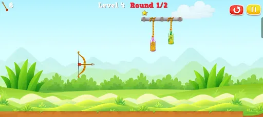 Скриншот 8 — Bottle Shooting Archery Game