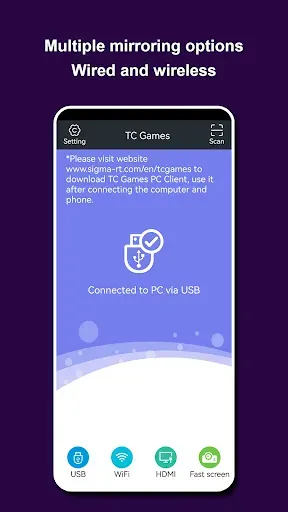 Скриншот 1 — TC Games: Мобильные игры на ПК