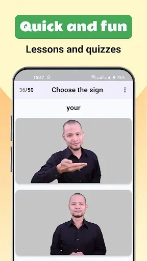 Скриншот 4 — ASL - Sign Language.learn ASL!