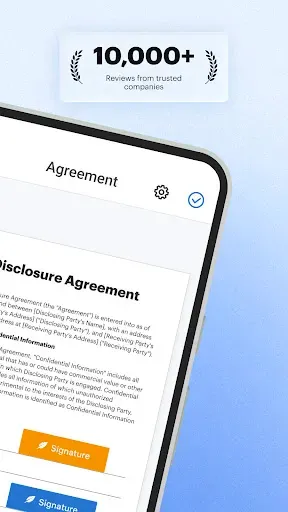 Скриншот 2 — SignNow: Sign & Fill PDF Docs