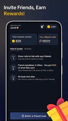 Скриншот 3 — Money Earning App online Sikka