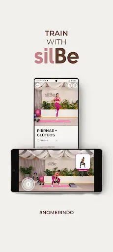 Скриншот 1 — silBe: Fitness & Nutrition