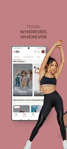 Скриншот 2 — silBe: Fitness & Nutrition