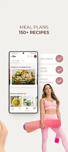 Скриншот 6 — silBe: Fitness & Nutrition