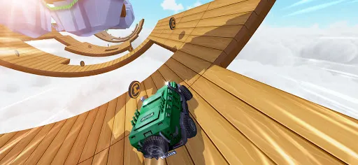 Скриншот 4 — Mountain Climb: Stunt Car Game