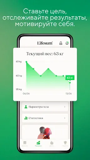 Скриншот 6 — Lifesum: Счётчик калорий с ИИ