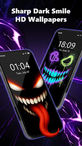 Скриншот 4 — Silly Fun Smile Live Wallpaper