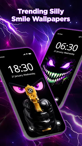Скриншот 1 — Silly Fun Live Wallpaper 4K