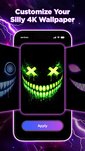 Скриншот 3 — Silly Fun Live Wallpaper 4K