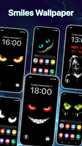 Скриншот 2 — Live Wallpaper: Silly Smiles