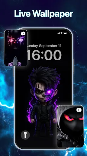 Скриншот 3 — Live Wallpaper: Silly Smiles