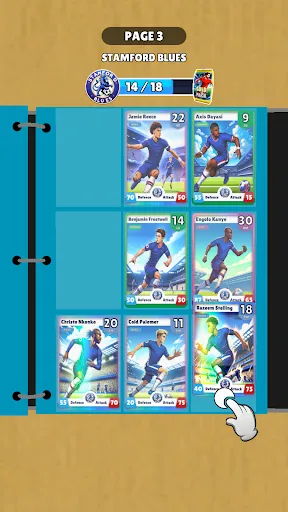 Скриншот 5 — Football Stars: Card Collector