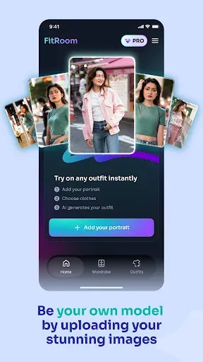 Скриншот 3 — FitRoom: Virtual Try On Clothe
