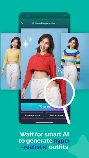 Скриншот 6 — FitRoom: Virtual Try On Clothe